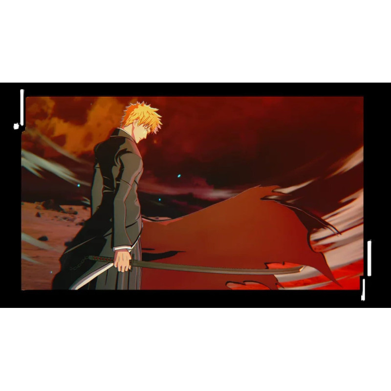 Captura de pantalla del gameplay de BLEACH: REBIRTH OF SOULS para PlayStation 5 mostrando acción intensa y personajes.