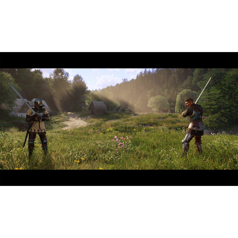 Captura de pantalla del gameplay de Kingdom Come: Deliverance II en PlayStation 5 mostrando acción y gráficos realistas