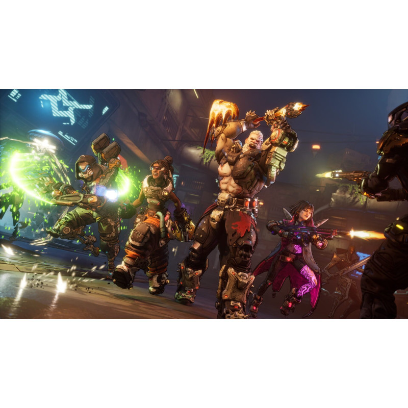Captura de pantalla del gameplay de Borderlands 4 para Xbox mostrando acción intensa y gráficos vibrantes