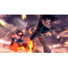 Captura de pantalla del gameplay de Dragon Ball Xenoverse 2 en PlayStation 5 mostrando una intensa batalla.