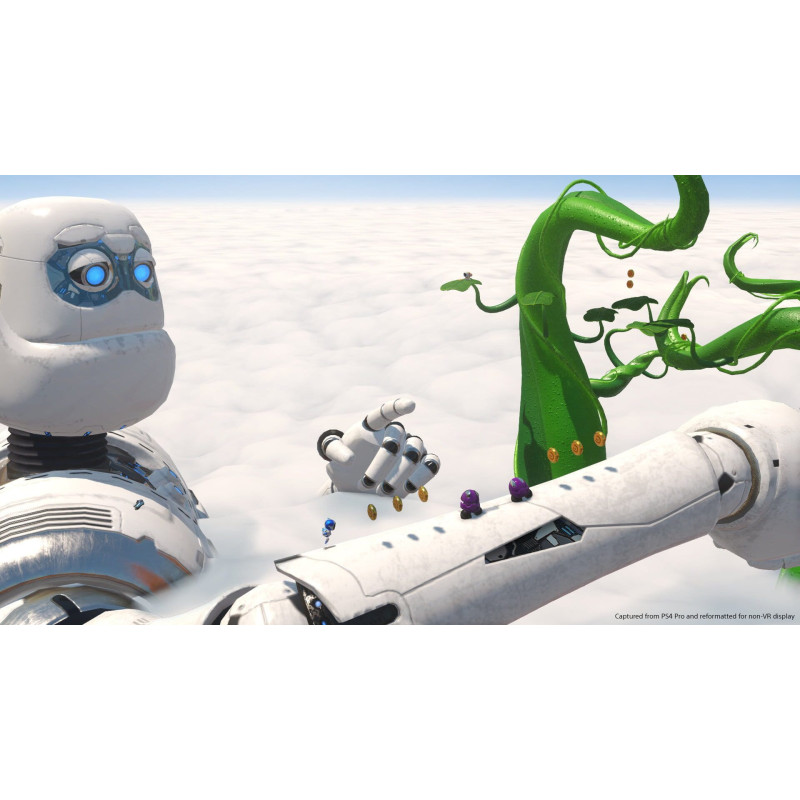 Captura de pantalla del gameplay de Astro Bot para PlayStation 5 mostrando acción y gráficos vibrantes
