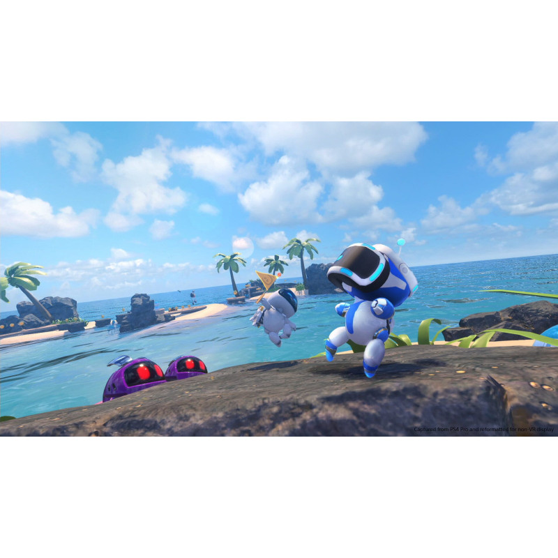 Captura de pantalla del gameplay de Astro Bot para PlayStation 5 mostrando acción y gráficos vibrantes