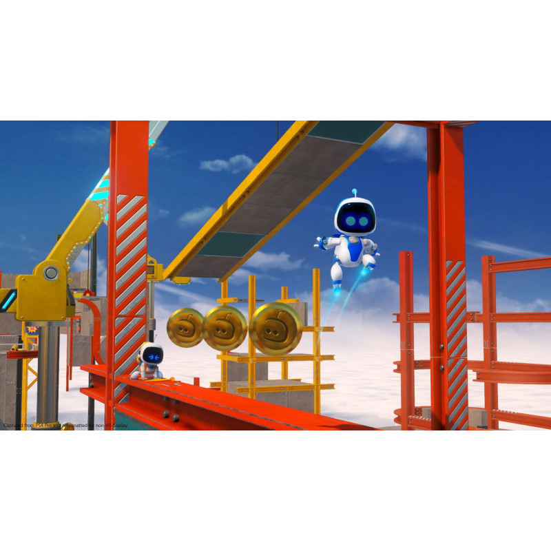 Captura de pantalla del gameplay de Astro Bot para PlayStation 5 mostrando acción y gráficos vibrantes