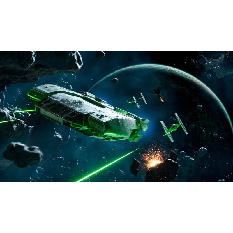Captura de pantalla del gameplay de Star Wars Outlaws en PlayStation 5 mostrando acción y aventura en el universo de Star ...