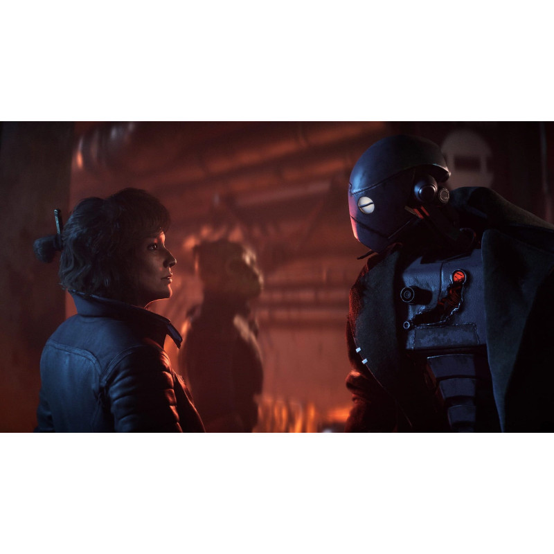 Captura de pantalla del gameplay de Star Wars Outlaws para PlayStation 5 mostrando acción espacial intensa