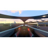 Captura de pantalla del gameplay de Hot Lap Racing para Nintendo Switch mostrando una emocionante carrera en circuito
