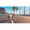 Captura de pantalla del gameplay de Hot Lap Racing para Nintendo Switch mostrando una emocionante carrera en pista.