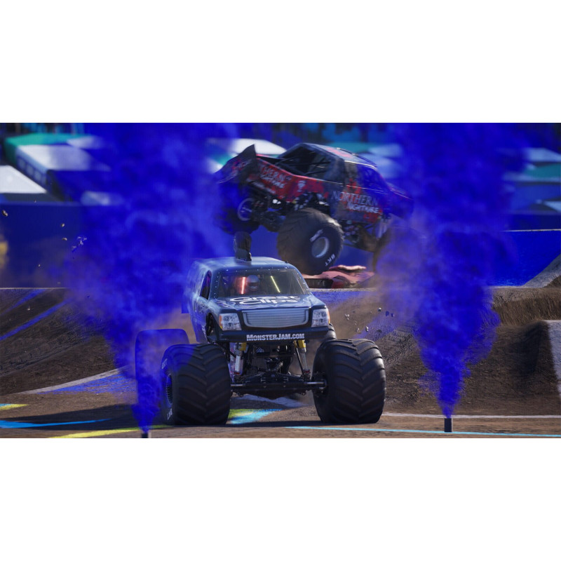 Captura de pantalla del gameplay de Milestone Monster Jam Showdown - Day One Edition para Nintendo Switch
