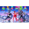 Captura de pantalla del gameplay de Just Dance 2025 Edition para Nintendo Switch mostrando una coreografía divertida