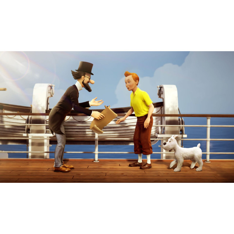 Captura de pantalla del gameplay de Tintin Reporter Les Cigares du Pharaon para Nintendo Switch
