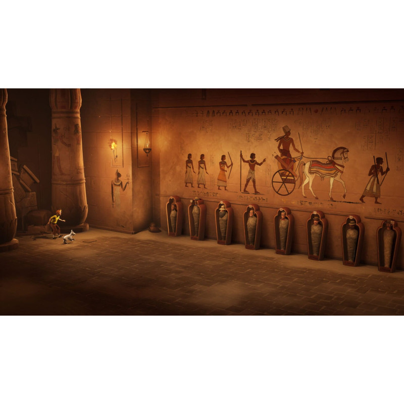 Captura de pantalla del gameplay de Tintin Reporter: Les Cigares du Pharaon para Nintendo Switch