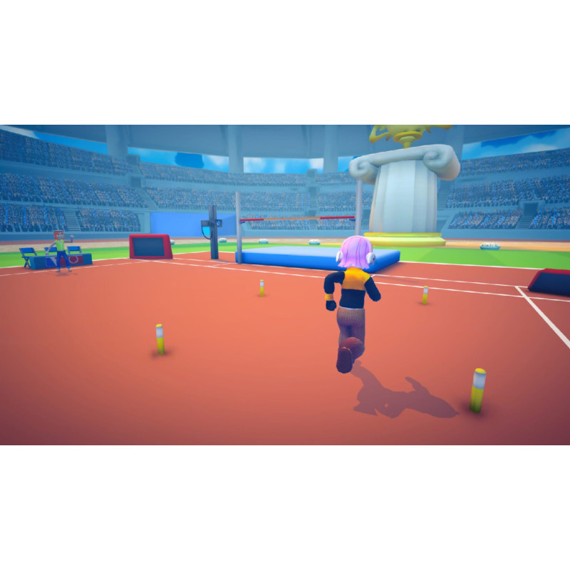 Captura de pantalla del gameplay de 40 Sports Games in 1 para Nintendo Switch mostrando acción deportiva dinámica