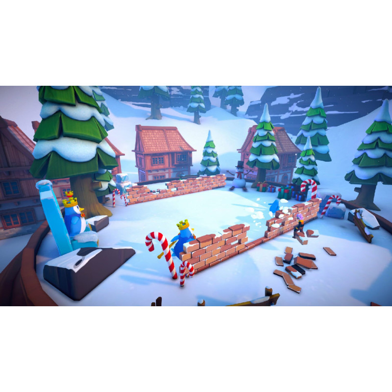 Captura de pantalla del gameplay de 40 Sports Games in 1 para Nintendo Switch mostrando acción deportiva en el juego.