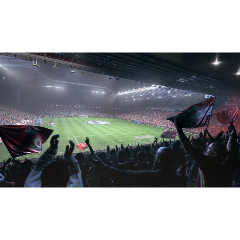 Captura de pantalla del gameplay de EA SPORTS FC 26 para Nintendo Switch mostrando acción en el campo.