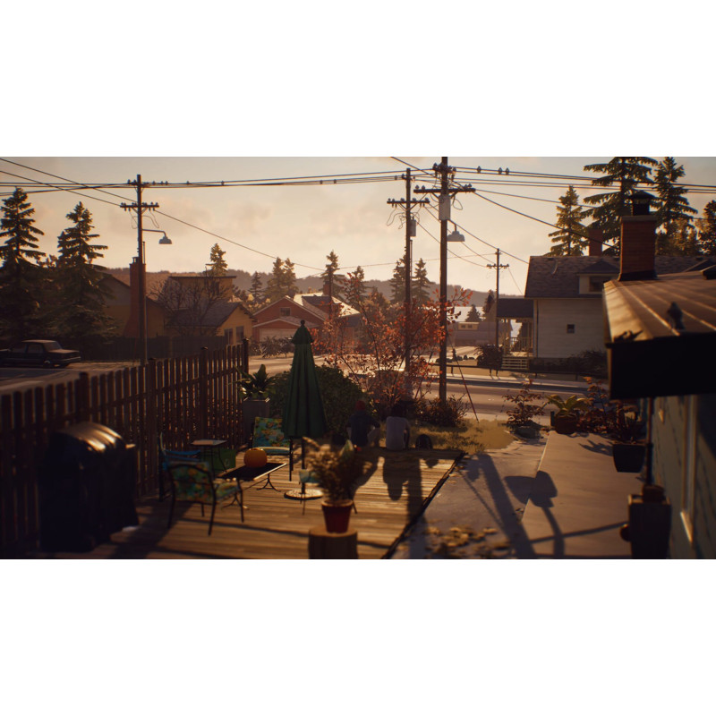 Captura de pantalla del gameplay de Life is Strange 2 en Nintendo Switch mostrando una escena emocional del juego