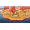 Captura de pantalla del gameplay de Animal Crossing: New Horizons para Nintendo Switch mostrando la isla y personajes.