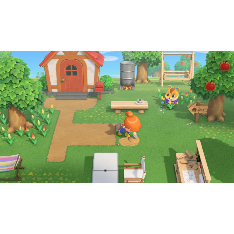 Captura de pantalla del gameplay de Animal Crossing: New Horizons para Nintendo Switch