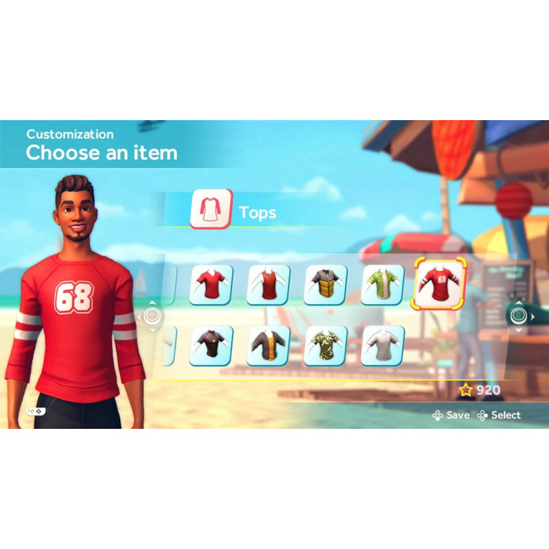 Captura de pantalla del gameplay de Sports Party para Nintendo Switch mostrando acción divertida en el juego