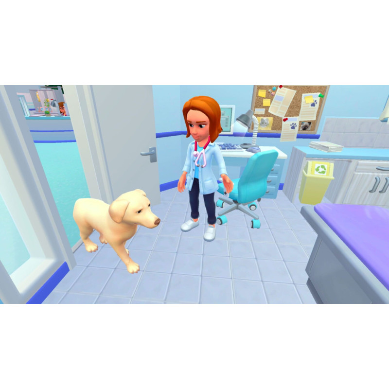 Captura de pantalla del gameplay de My Universe: Pet Clinic Cats & Dogs para Nintendo Switch