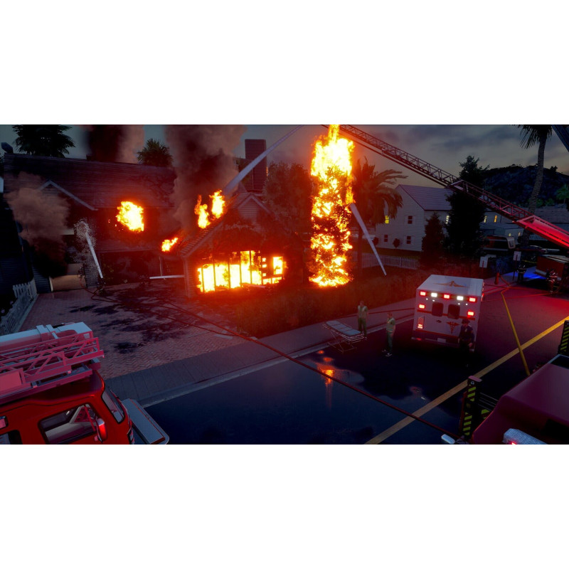 Captura de pantalla del gameplay de Firefighting Simulator: The Squad para Nintendo Switch