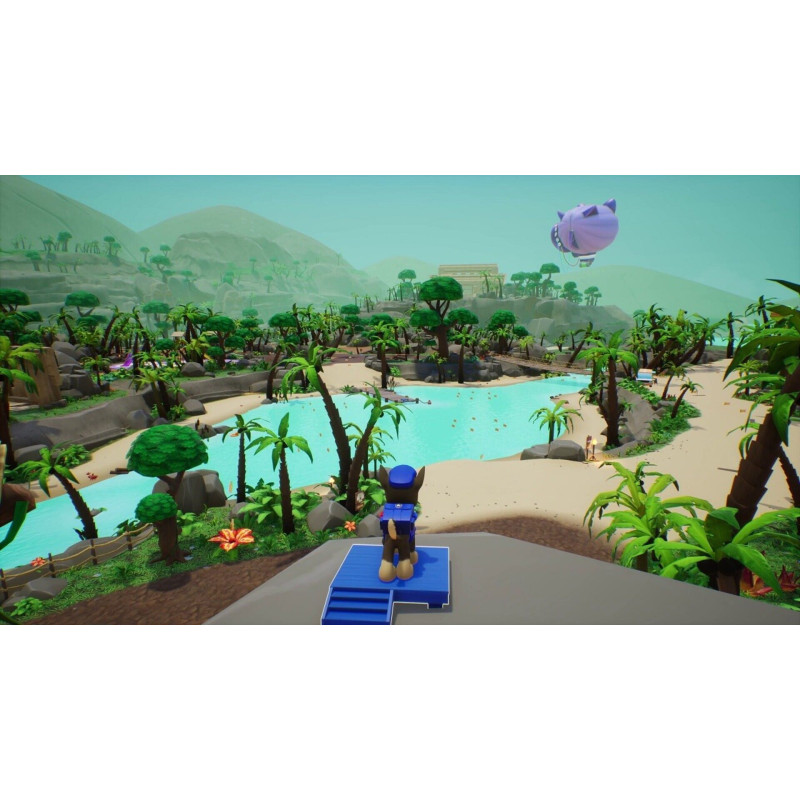 Captura de pantalla del gameplay de PAW PATROL WORLD para Nintendo Switch mostrando acción y aventuras en el juego.