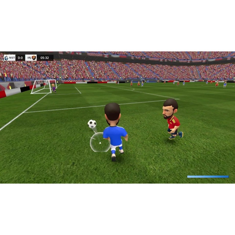 Captura de pantalla del gameplay de 30 Sport Games in 1 para Nintendo Switch mostrando acción deportiva dinámica