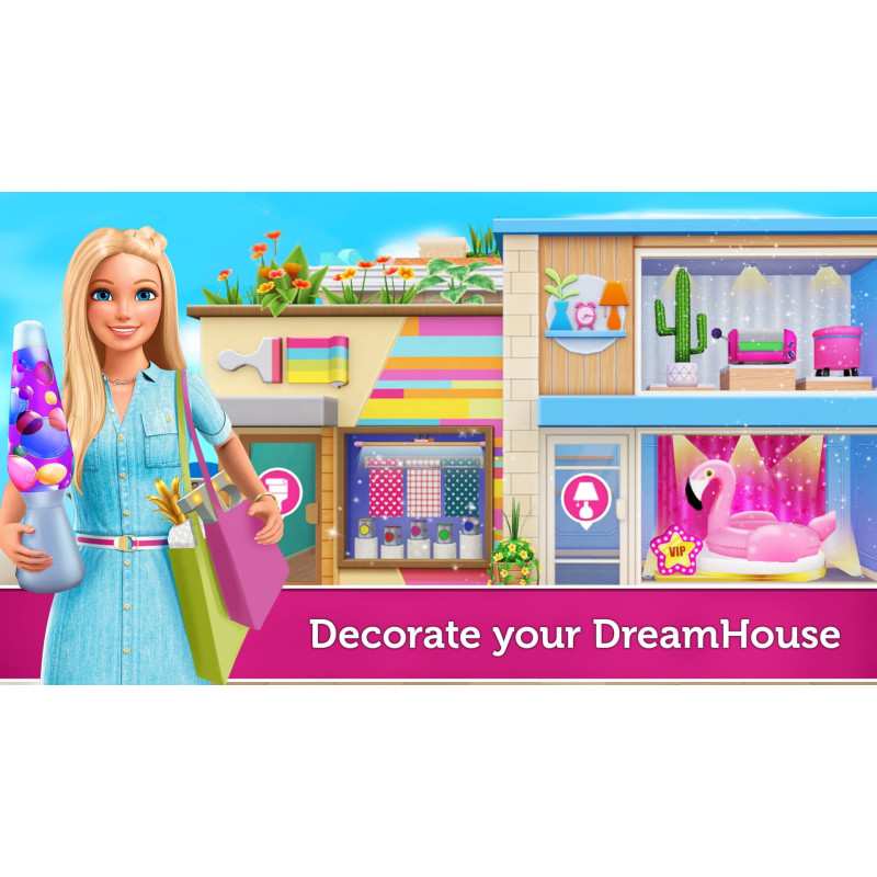 Captura de pantalla del gameplay de Barbie Dreamhouse Adventures para Nintendo Switch