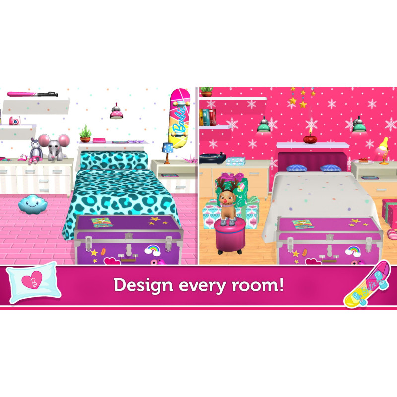 Captura de pantalla del gameplay de Barbie Dreamhouse Adventures para Nintendo Switch