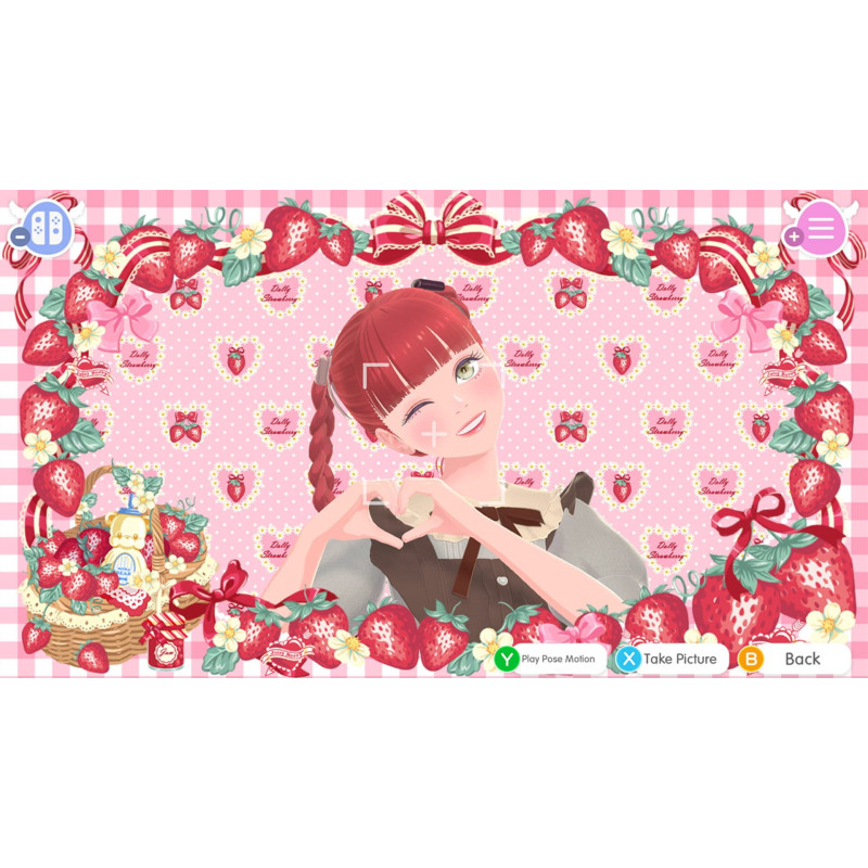 Captura de pantalla del gameplay de Fashion Dreamer para Nintendo Switch mostrando personalización de personajes