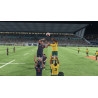 Captura de pantalla del gameplay de Rugby 18 para PlayStation 4 mostrando acción en el campo de juego
