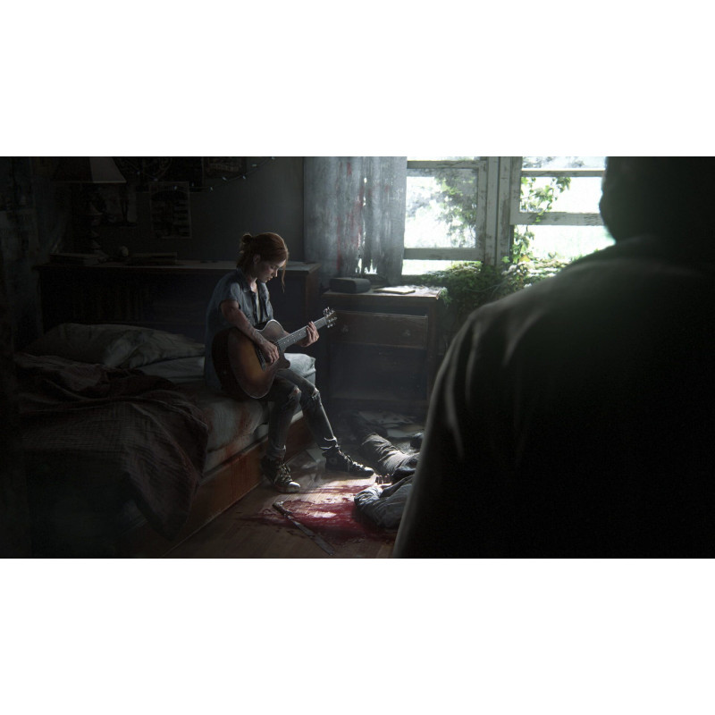 Captura de pantalla del gameplay de The Last of Us Part II para PlayStation 4 mostrando acción intensa y gráficos detallados