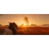 Captura de pantalla del gameplay de Ghost of Tsushima Directors Cut para PlayStation 4 mostrando acción en combate
