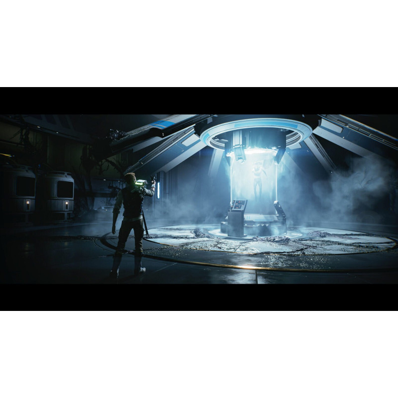 Captura de pantalla del gameplay de Star Wars Jedi Survivor para PlayStation 4 mostrando acción intensa en el juego