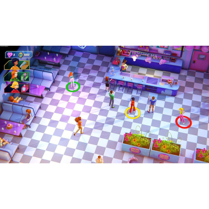 Captura de pantalla del gameplay de Totally Spies! Cyber Mission para PlayStation 4 mostrando acción y aventura