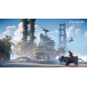Captura de pantalla del gameplay de Horizon II Forbidden West para PlayStation 4 mostrando acción en el juego