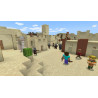 Captura de pantalla del gameplay de Minecraft en PlayStation 4 mostrando construcción y exploración