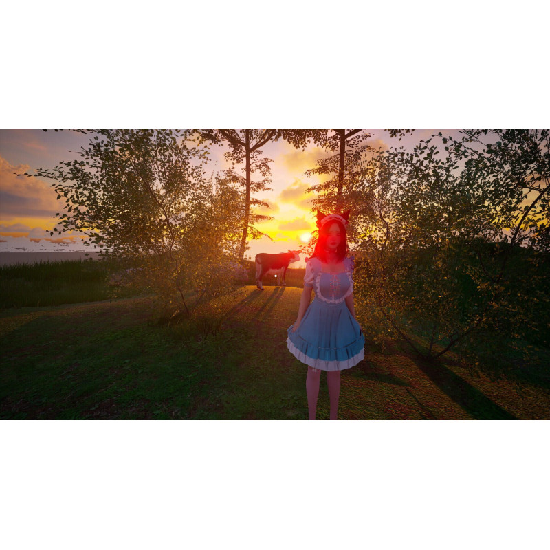 Captura de pantalla del gameplay de My Fantastic Ranch para PlayStation 5 mostrando la jugabilidad y gráficos del juego