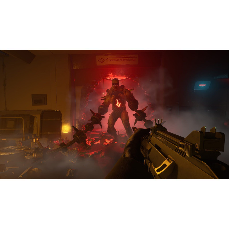Captura de pantalla del gameplay de Killing Floor III en PlayStation 5 mostrando acción intensa y gráficos detallados