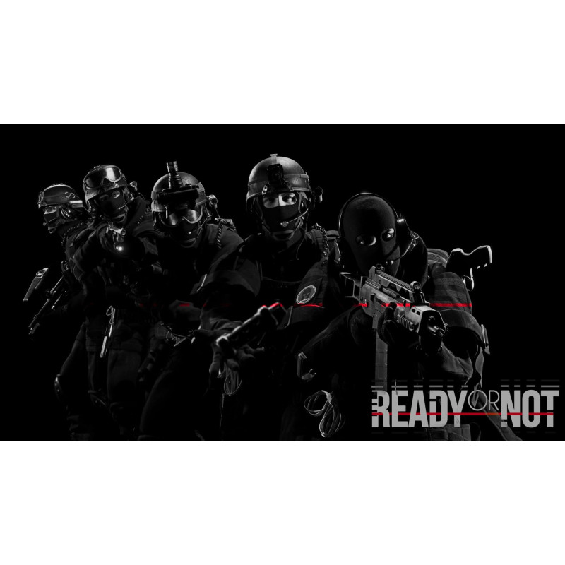 Captura de pantalla del gameplay de Ready or Not: Day One para PlayStation 5 mostrando acción intensa en el juego.