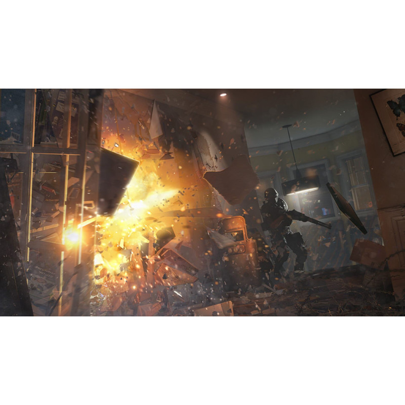 Captura de pantalla del gameplay de Tom Clancys Rainbow 6 Siege X para PlayStation 5 mostrando acción intensa en el juego.