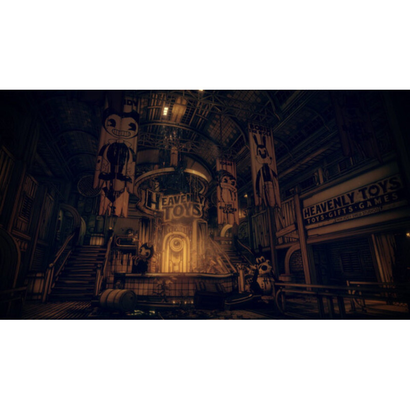 Captura de pantalla del gameplay de Bendy and the Dark Revival en PlayStation 5