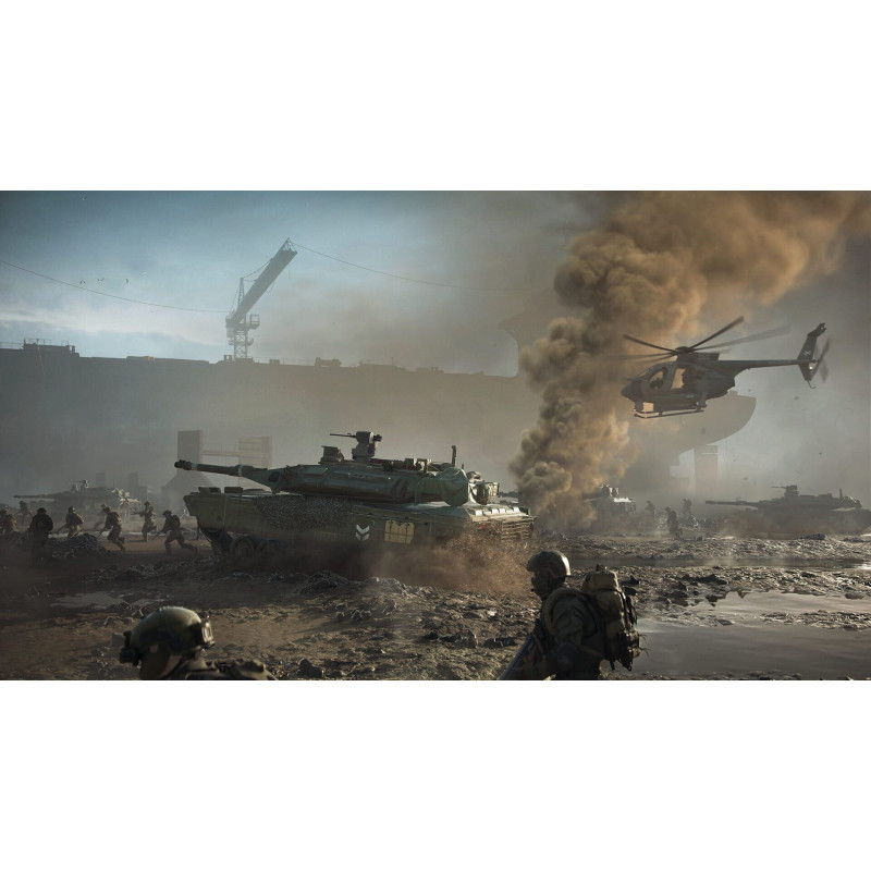 Captura de pantalla del gameplay de Battlefield 6 en PlayStation 5 mostrando acción intensa y gráficos realistas