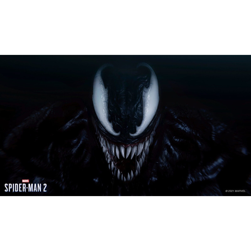 Captura de pantalla del gameplay de Marvel Spider-Man 2 para PlayStation 5 mostrando acción emocionante en la ciudad.