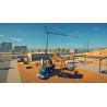 Captura de pantalla del gameplay de Construction Simulator para PlayStation 5 mostrando la construcción de edificios
