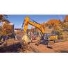 Captura de pantalla del gameplay de Construction Simulator para PlayStation 5 mostrando la construcción de edificios