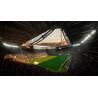 Captura de pantalla del gameplay de EA Sports FC 24 para Xbox mostrando acción en el campo de fútbol.