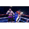 Captura de pantalla del gameplay del videojuego UNDISPUTED para Xbox mostrando una intensa pelea en el ring.