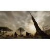 Captura de pantalla del gameplay de Monster Hunter Wilds para Xbox mostrando una intensa batalla contra un monstruo.