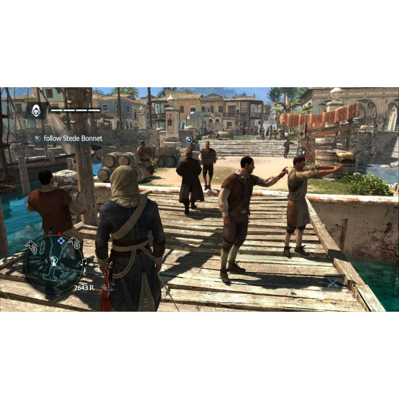 Captura de pantalla del gameplay de Assassins Creed: The Rebel Collection para Nintendo Switch