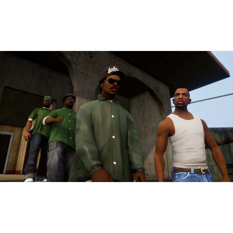 Captura de pantalla del gameplay de Grand Theft Auto: The Trilogy en PlayStation 4 mostrando acción intensa